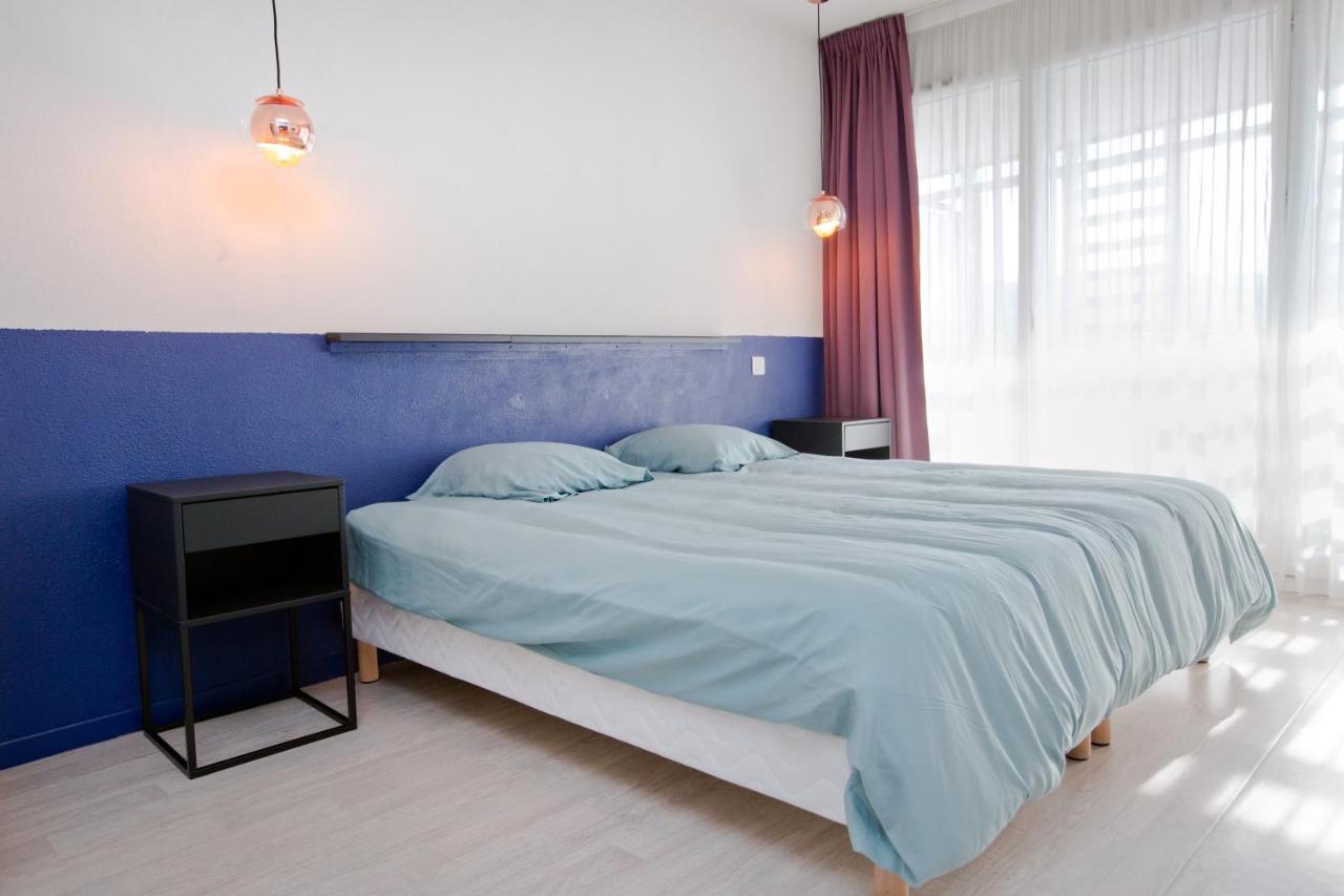 Grand Studio Avec Climatisation, Balcon Proche Gare Centre Ville Lourdes Bagian luar foto